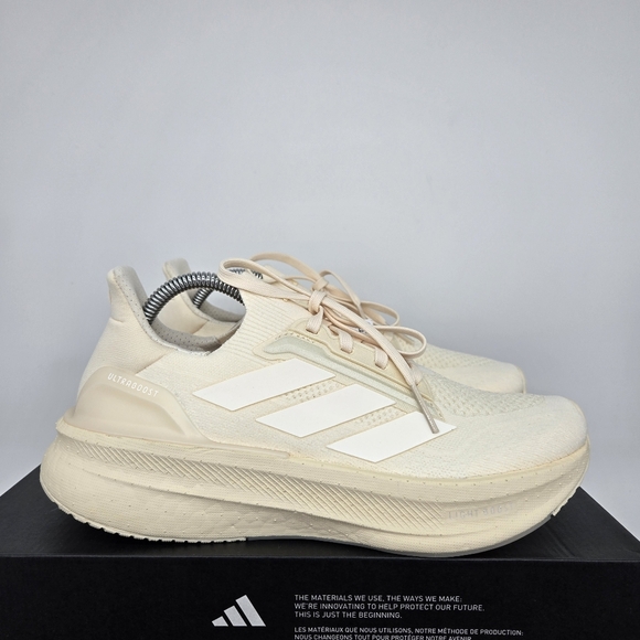 New adidas Ultra Boost 5X Wonder White Women's Running Shoes Size 8.5 - Picture 3 of 8